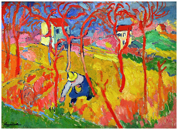 el jardinero de maurice vlaminck